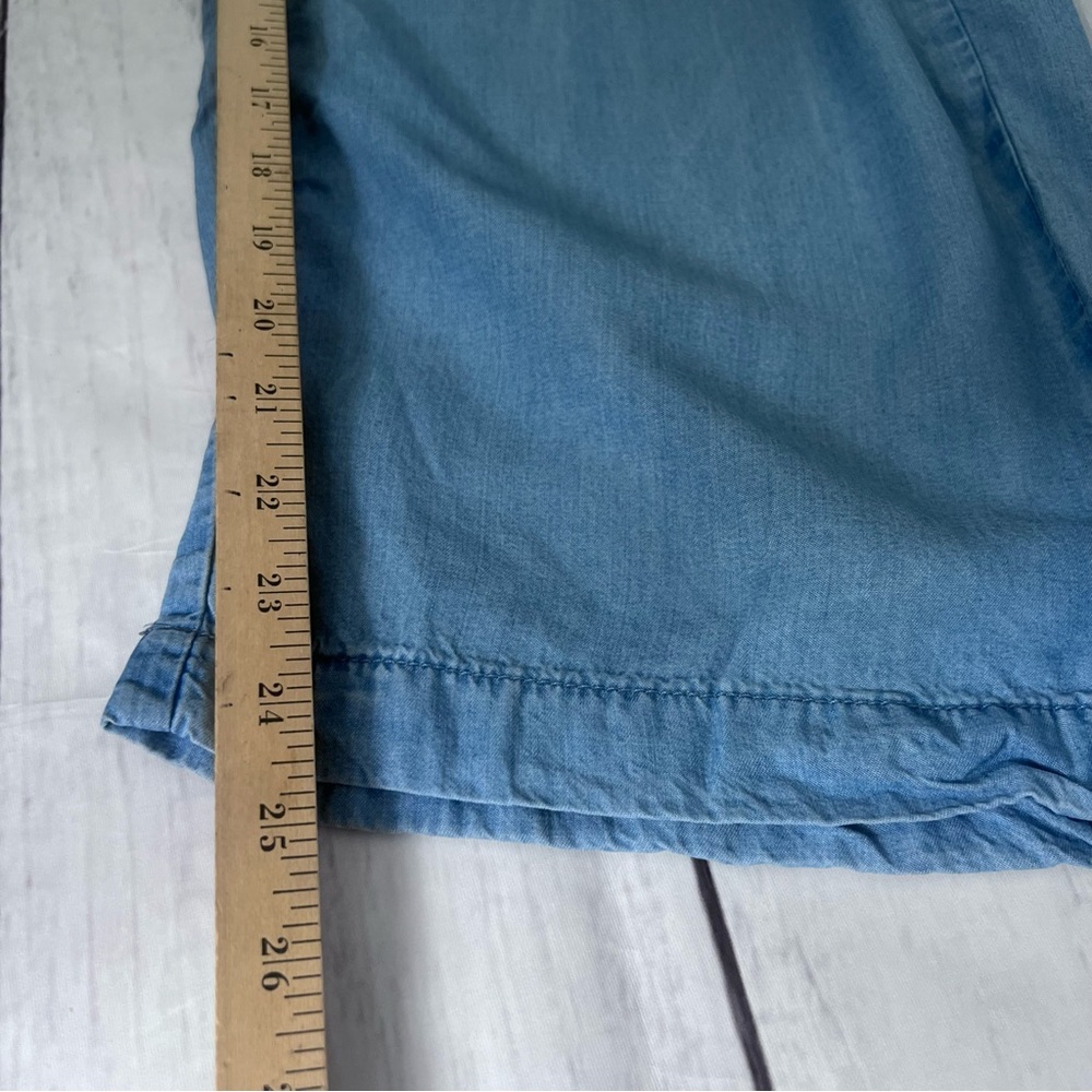 St. John’s Bay Wide Leg Baggy Lightweight Blue Pants - SZ: 0X - Picture 4 of 7